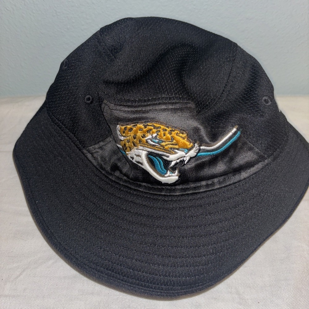Jacksonville Jaguars black and teal  Bucket Hat Medium/Large